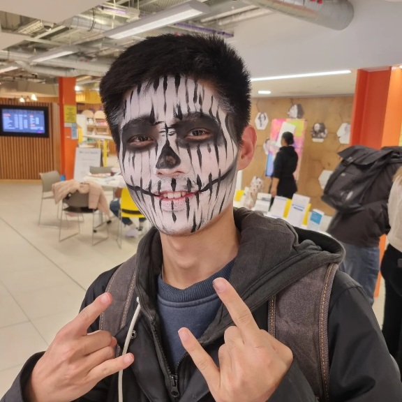 Halloween themed face painting for children