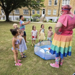 Garden party games in london