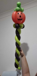 Halloween balloon twisting entertainment for shopping centres